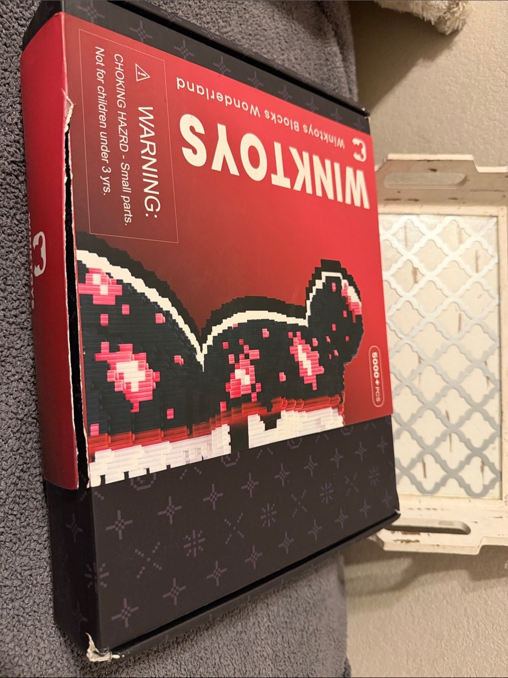 Kids Building Set - Black and Red